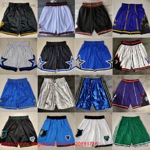 Klassisk retro basketball shorts sömnad man andas gymnastikträning strandbyxor baskeball svettbyxor pantficka kort s-xxl svart vit