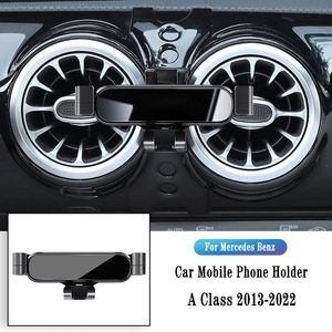 Mercedes için Araba Telefon Sahibi Benz A Sınıfı CLA W177 CLA W177 W118 C118 X156 W117 Yerçekimi Navigasyon Braketi Döner Destek