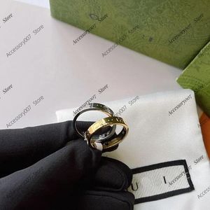 Designer Ring Designer smycken ringar för kvinnliga ikon Enkla chic fantastiska tillbehör omdefinierar ditt modeuttalande