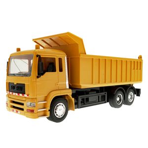RC Truck Dumper Telecomando Ingegnere Veicolo 8CH Caricabatterie Funzione demo Con musica Suono Modello Kids Hobby Giocattolo elettrico regalo