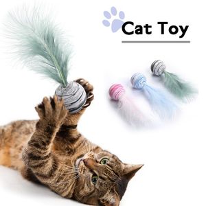 Cat Toy Star Texture Ball Feather Foam Ball Feather Eva Material Light Foam Ball Throwing Interactive Ball Pet Cat Supplies