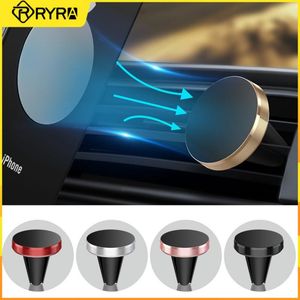 Supporto magnetico per cellulare RYRA in Car GPS Air Vent Mount Magnet Stand mini supporto per telefono portatile per auto per iPhone Redmi Huawei