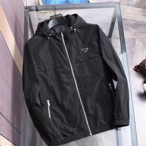 High Quality Designer mens jacket spring and autumn windrunner tee fashion hooded sports windbreaker casual zipper jackets clothing Asian size M-3XL