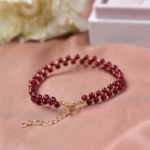 Strand Beaded Strands High End Natural Stone Perle d'acqua dolce Bracciali Femme Braided Yoga Women Friendship Bracciale Bangle Bohemian Jewel