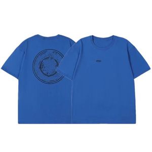 デザイナー優れた品質ブランドストーンTシャツ夏のメンズウェア通気性ゆるい手紙ストーンイスラームTシャツプリントラバーズストリートファッションバーシティTシャツ493