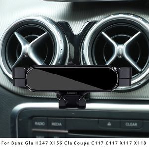 Регулируемый держатель крепления автомобильного телефона для Mercedes Benz GLA H247 X156 CLA Coupe C117 C117 X117 X118 2019 Аксессуары для интерьера автомобиля.