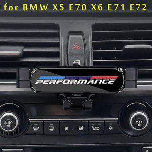 BMW X5 E70 X6 E71 E72 Araç Stil Braketi GPS Stand Rotatable Destek Mobil Aksesuarlar