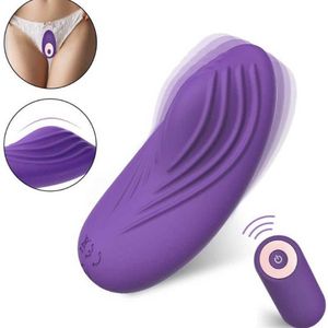 Зарядка фиолетового беспроводного носимого веселья прыжкового прыжкового шейкера для яиц для взрослых вибраторов секс -игрушка 75% скидка онлайн -продажи