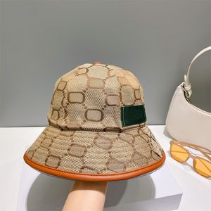 Classic Designer Bucket Hat for Woman Fashion Stingy Brim Hats Caps Elegant Cap 2 Colors