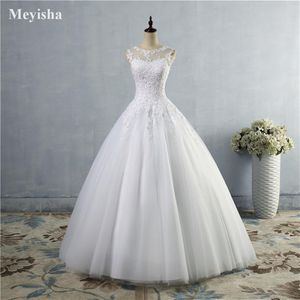 ZJ9036 2021 High Quality Puffy Sweetheart Wedding Dress Tulle Ball Gown Bride Dresses Size 2-26W2065