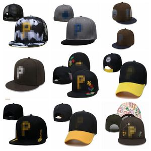 20 Styles Piratess- P Letter Baseball Caps Outdoor Casual Casquettes Chapeus Men Sport Cotton Summer Fashion for Snapback Hats