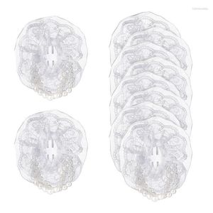 Charm Bracelets Pcs Elastic Lace Pearl Wrist Corsage Bands Accessory Stretch Wedding DIY Decor AccessoryCharm Raym22