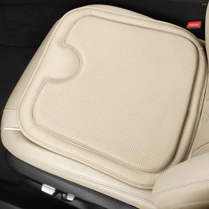 Car Seat Covers Cushion All-season Universal Napa Leather Driver's Front Protector Cover One-piece Summer Breathable Backseat Mat