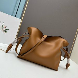 9A Flamenco Cloud Bag Women Handbag Shoulder Evening Tote Leather Black Pink Green Blue Pink Coin Flap purses ladies handbags clutch Bags