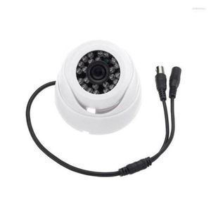 Telecamere 1200Tvl 3.6Mm 24Led Sicurezza esterna impermeabile Ir Visione notturna Telecamera Cctv Hd Sorveglianza coassiale Ahd 720P 1080PIP IP Roge22 Line2