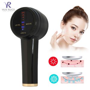 Massageador facial YAJIE RUICO Skin Tightening Firming Electric Machine Multifunctional 4 in 1 High Frequency Rejuvenation Skincare Tools 230621