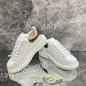 Sapatos da moda de luxo quente Branco Preto Dream Tênis feminino e masculino Sola de borracha Couro de bezerro macio Tênis com cadarço