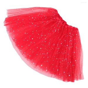Spódnice 1PC cekinowa spódnica tutu świetliste światła siatki festiwal festiwal ubrania Gazą Dress Party Akcesorium dla dorosłych