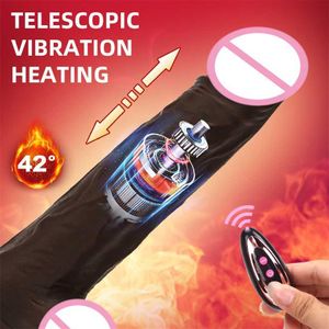 Shake Simulation Vibration Penstock Heating Telescopic Swing Women's Electric Massage Stick 65% Off Factory wholesale