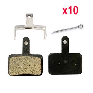 Bike Groupsets 10 Pairs MTB Bicycle Disc Resin Brake Pads for B01S MT200 M400 MT500 M315 M525 M475 M485 M486 M495 M515 M975 M355 M375 230621