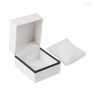 Смотреть коробки модные роскошные картонные украшения коробка для хранения хранения белая шелковая подушка винтаж изысканный высококачественный подарки высококачественной упаковки