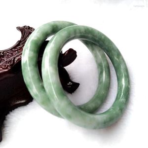 Bangle Hand-Carved Lucky Amulet Gifts For Women Her Män Natural Green Jade Armband Charm Jewets Fashion Accessories Raym22