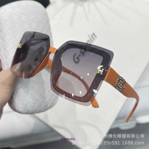 Novos óculos de sol de luxo da moda H polarizados óculos de sol resistentes a UV Diamante plataforma estilo céu estrelado transmissão ao vivo quente Tiktok ZVA6