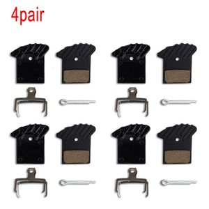 Bike Groupsets 4 Pairs Bicycle Disc Brake Pad With Cooling MTB Bike Hydraulic Caliper Heat Dissipation for NUTT Oil Brake Avid BD1 BD3 E9 230621