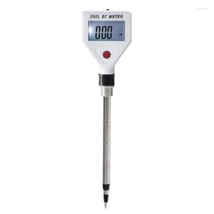 Detector Soil Analyzer EC Meter Flowers And Plant Agriculture -White