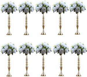 30cm 100cm) metal candlestick candle holder Gold Vases Wedding Centerpieces for Tables Versatile Metal Flower Arrangement for Wedding Party Dinner Centerpiece