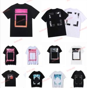 Summer Luxurys Women's Men's T-Shirts Designers Clothing Loose Tees Tops Man Casual Street graffiti Shirt Sweatshirt Short Sleeve T shirts Offs White