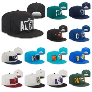 Najnowszy projektant Snapbacks Hats dopasowany kapelusz All Team dla dorosłych piłki nożnej koszykówka Regulowana haft baseball czapka czapka na zewnątrz Sport Hip Hop Cap