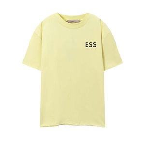 夏のデザイナーTシャツメン新しいマルチラインエッセンシャルニッチファッションブランドアメリカンクルーネック通気性アンチシュリンクルーズメンズコットンショートスリーブTシャツサイズS-XL