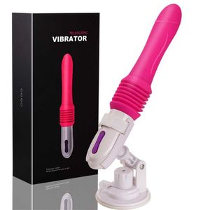 Mengqi Automatic Telescopic Cannon Machine Dispositivo da donna Vibration Stimolation Massage Stick Sconto del 75% Vendite online