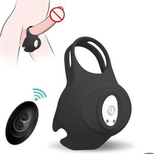 Bears mostly use frequency remote control lock ring for couples' pleasure and device delay vibrator mute male products 75% Off Online sales