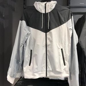 Jaquetas Masculinas Bomber Jacket Masculino Tático Moletom Com Capuz Moda Coreana Casual Primavera Outono Trench Coat Manga Comprida