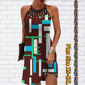 Casual Dresses 2023 Long Dress Women Elegant Summer Boho-Chic rep detaljerade alla tillfällen Stylish Woven Sling