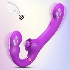 Double Shock Flapping Stick Women's Magnetic Absorption Charging Vibration Wireless Remote Control Adult Products 75% Off Online sales