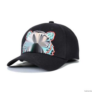 Mens hat Outdoor embroidered baseball cap Sunscreen visor hat All seasons versatile cap fashionable casual tiger pattern streethead
