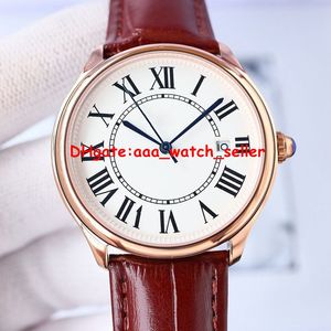 4 estilos de alta qualidade Luxury Mens relógios 40mm WSRN0032 DISCO BRANCO DIAL ROMO