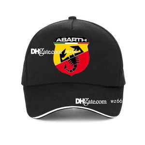 2023 Abarth scorpion men Baseball cap fashion high-quality adjustable Men abarth print hat bone 220209