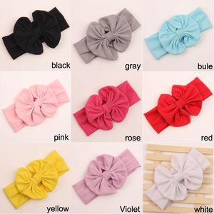 Hårtillbehör 35 datorer/ Lot Fashion Messy Big Bow headwraps Sweet Top Knot pannband