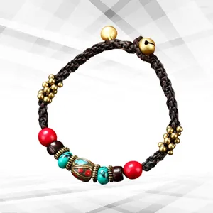 Charm Bracelets 1pc Faça você mesmo Estilo Étnico Moda Tecido à Mão Chinês Trançado Alças Corrente