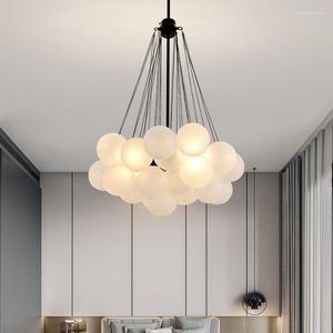 Pendant Lamps Modern Led Crystal Vintage Lamp Light Ceiling E27 Decorative Items For Home Luminaria De Mesa Luxury Designer