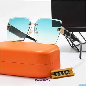 Óculos de sol de designer de marca para mulher mass de moda de sol óculos de luxo óculos de sol polarizados Homens h clássico Óculos quadrados de vidro com caixa de presente
