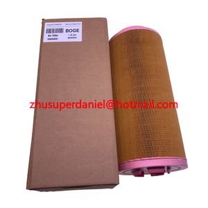 2pcs/lot 5690048661=569004801 genuine Boge air compressor air filter element AF