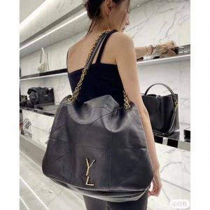 Designer-Tasche für Damen, Hobo-Taschen, große Klappe, echtes Leder, Handtasche, eine Schultertasche, Kreuz, Flughafenkette, Retro-Damentasche, Diamantgitter