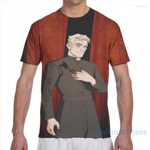 Camisetas femininas Dream Daddy Cult Leader Joseph Christiansen Camisetas masculinas femininas em toda a estampa Camisas para meninos Camisetas de manga curta Camisetas