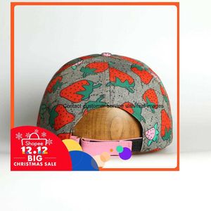 8strawberry Baseball Caps Мужское хлопковое тактус классический писем Ball Caps Summer Women Sun Hats Outdoor Регулируемая шапка Snapback Cap