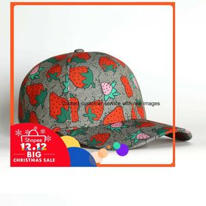 81strawberry Beyzbol Kapakları İnsanın Pamuk Kaktüs Klasik Mektup Top Kapakları Yaz Kadın Güneş Şapkaları Açık Ayarlanabilir Snapback Cap Girl'in Sevimli Visor2229983